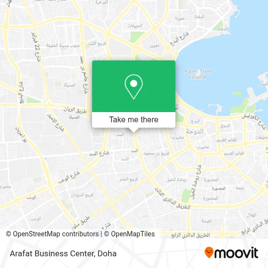 Arafat Business Center map