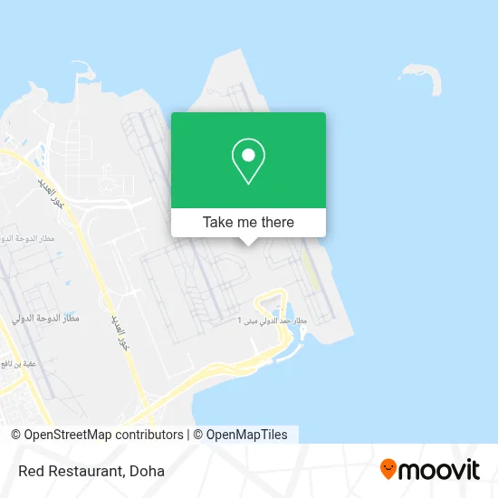 Red Restaurant map