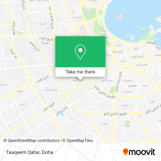Taaqeem Qatar map