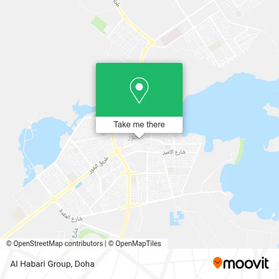 Al Habari Group map