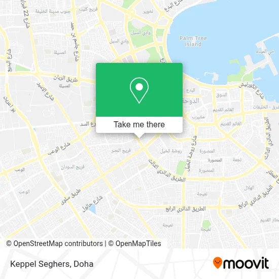 Keppel Seghers map