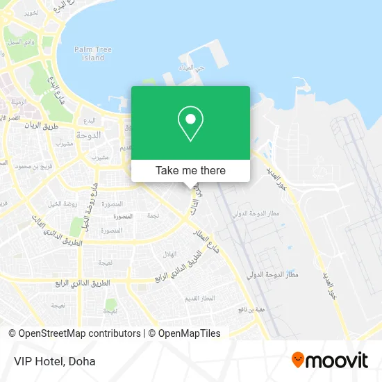 VIP Hotel map