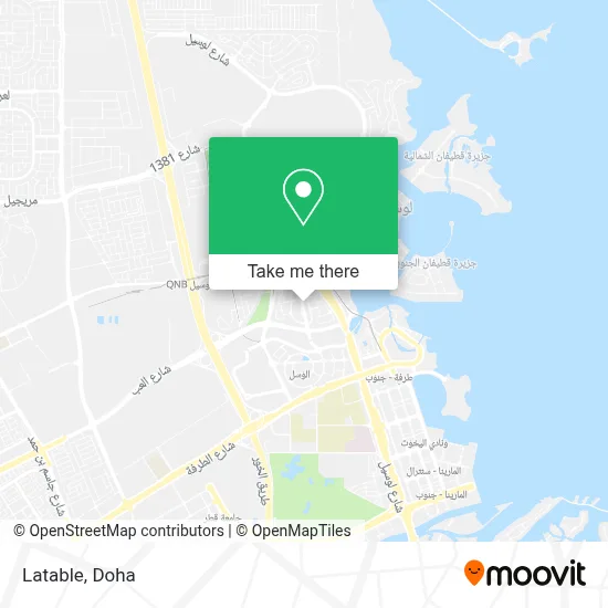 Latable map