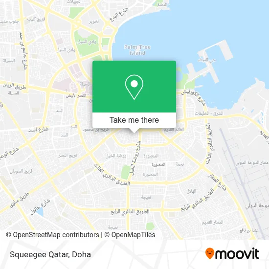 Squeegee Qatar map