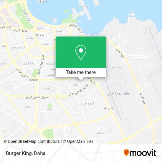 Burger King map