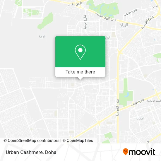 Urban Cashmere map