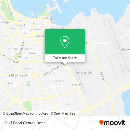 Gulf Food Center map