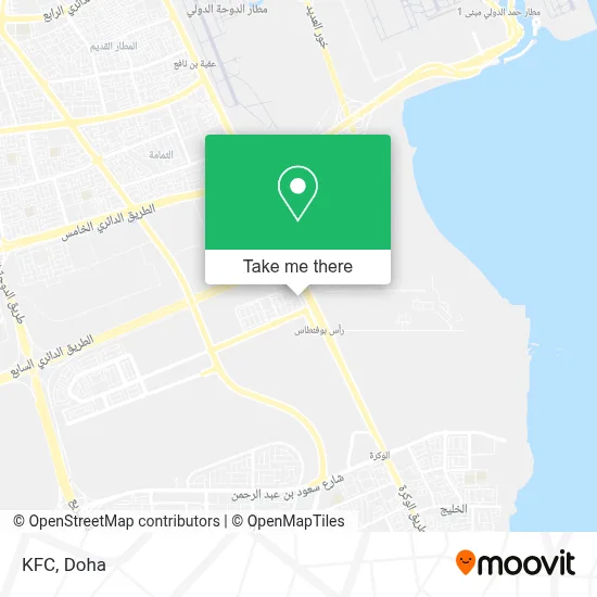 KFC map
