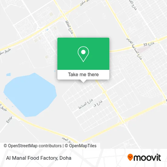 Al Manal Food Factory map