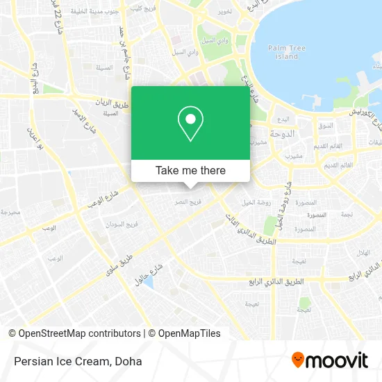 Persian Ice Cream map