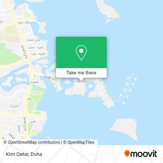 Ktm Qatar map