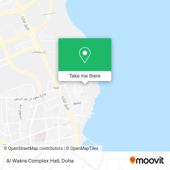 Al Wakra Complex Hall map
