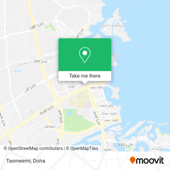 Tasmeemi map