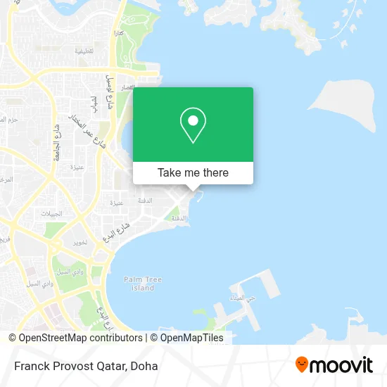 Franck Provost Qatar map