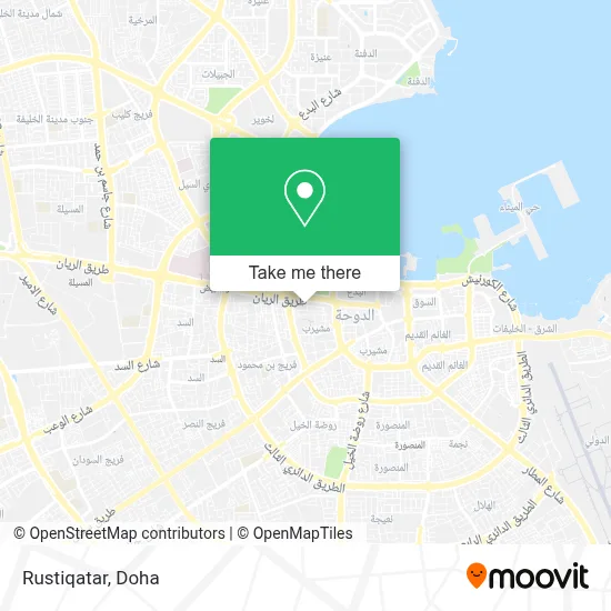 Rustiqatar map