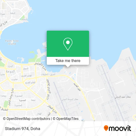 Stadium 974 map