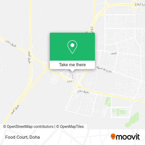Food Court map