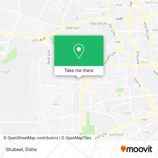 Shubeel map