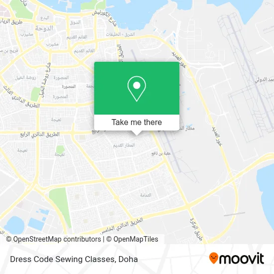 Dress Code Sewing Classes map