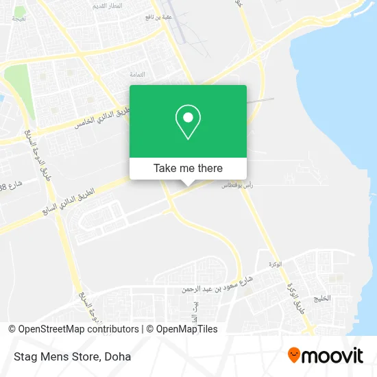 Stag Mens Store map