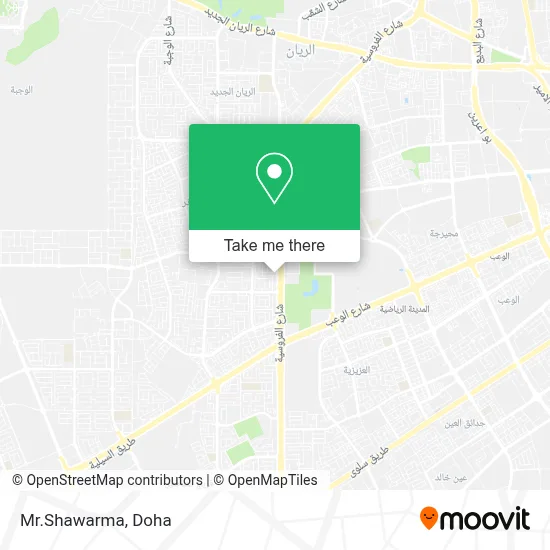 Mr.Shawarma map