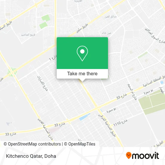 Kitchenco Qatar map