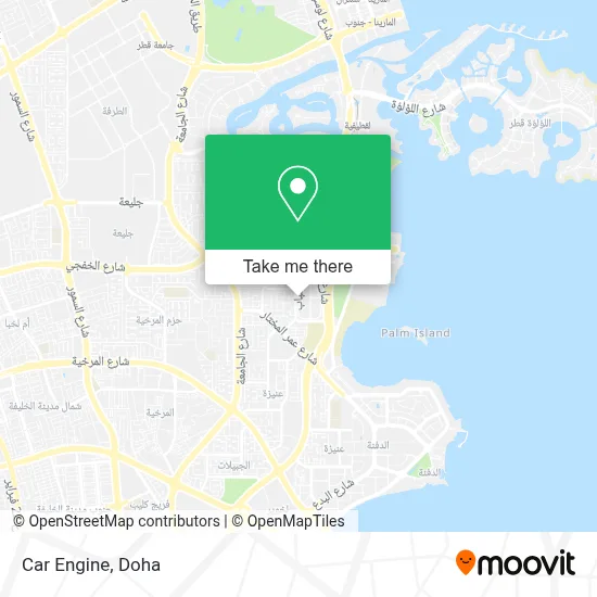 Car Engine map