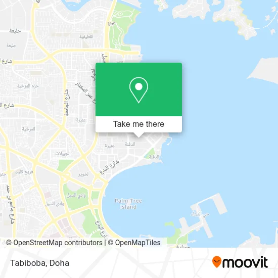 Tabiboba map