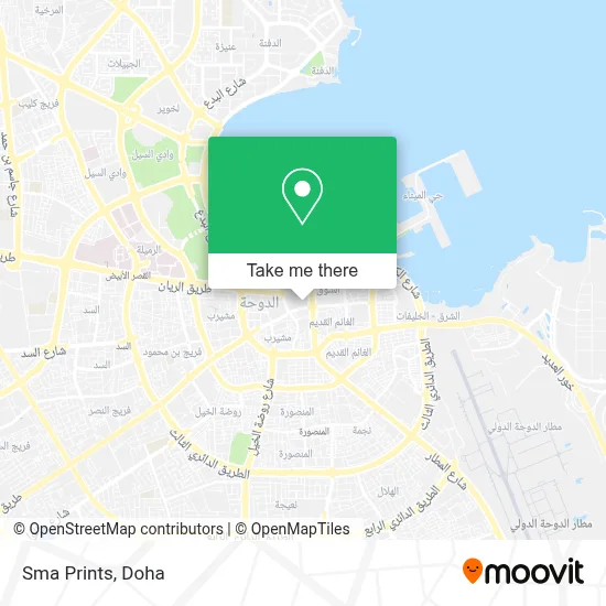Sma Prints map