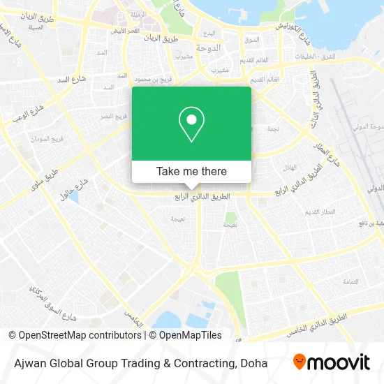 Ajwan Global Group Trading & Contracting map