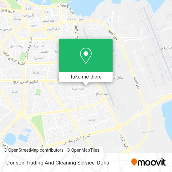 Donson Trading And Cleaning Service map