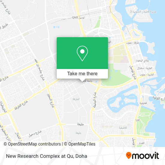 New Research Complex at Qu map