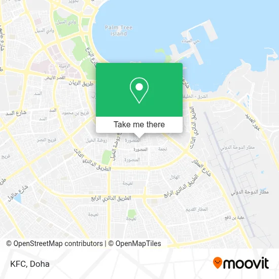 KFC map