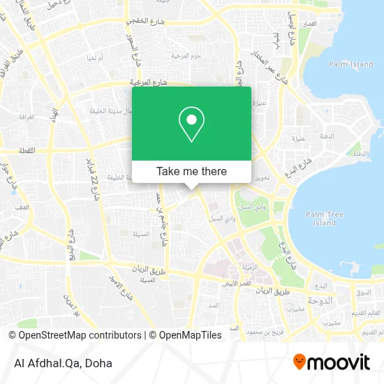 Al Afdhal.Qa map
