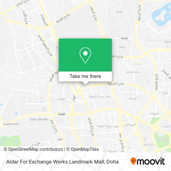 Aldar For Exchange Works Landmark Mall map