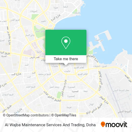 Al Wajba Maintenance Services And Trading map