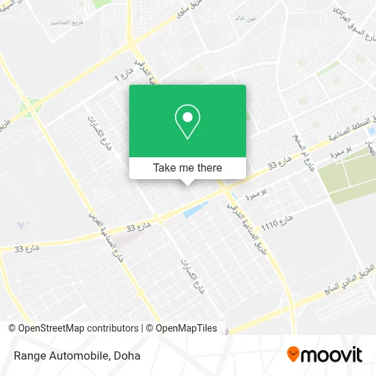 Range Automobile map