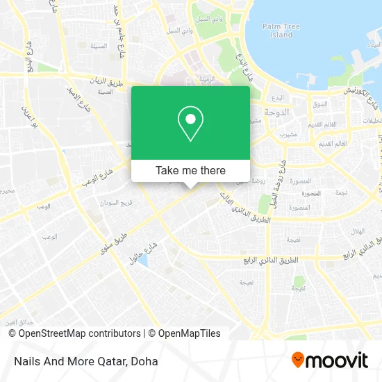 Nails And More Qatar map