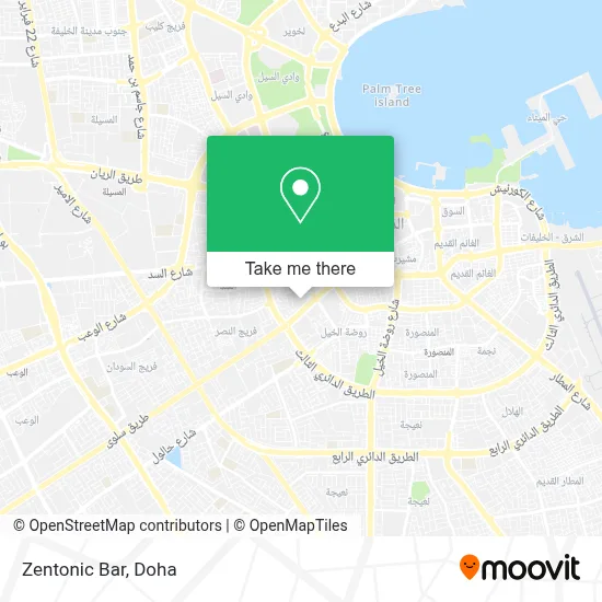 Zentonic Bar map