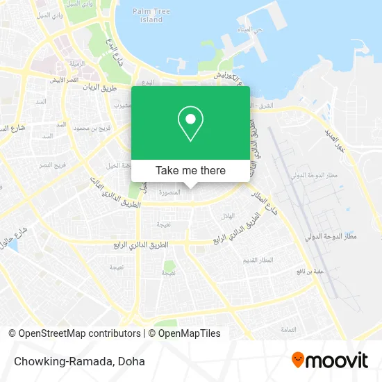 Chowking-Ramada map