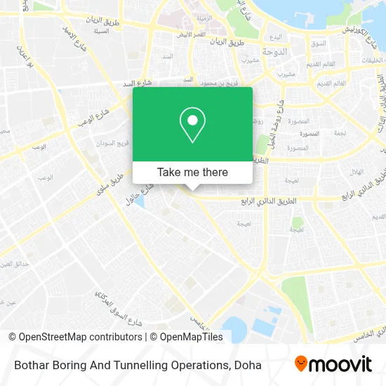 Bothar Boring And Tunnelling Operations map