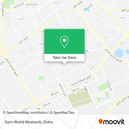 Gym World Musherib map