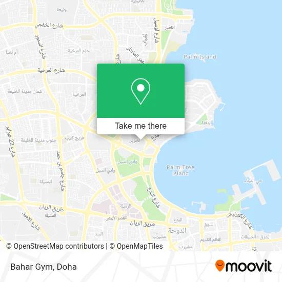Bahar Gym map