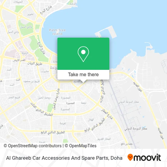 Al Ghareeb Car Accessories And Spare Parts map