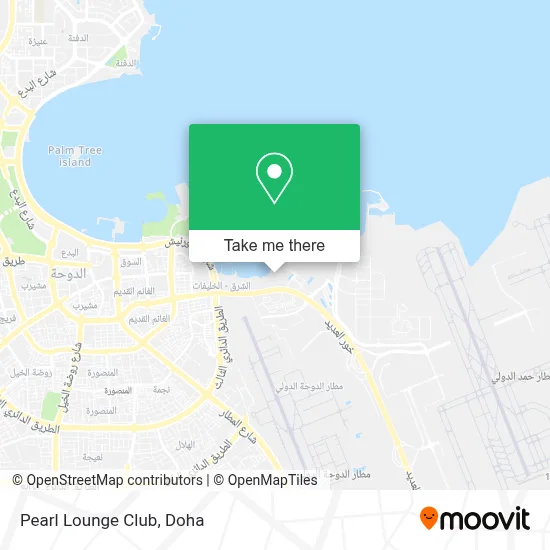 Pearl Lounge Club map