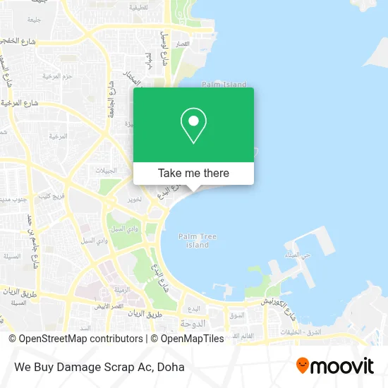 We Buy Damage Scrap Ac map