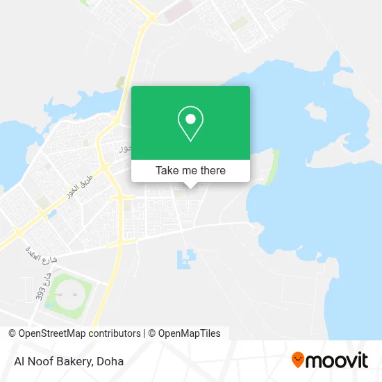 Al Noof Bakery map
