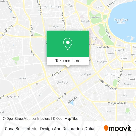 Casa Bella Interior Design And Decoration map