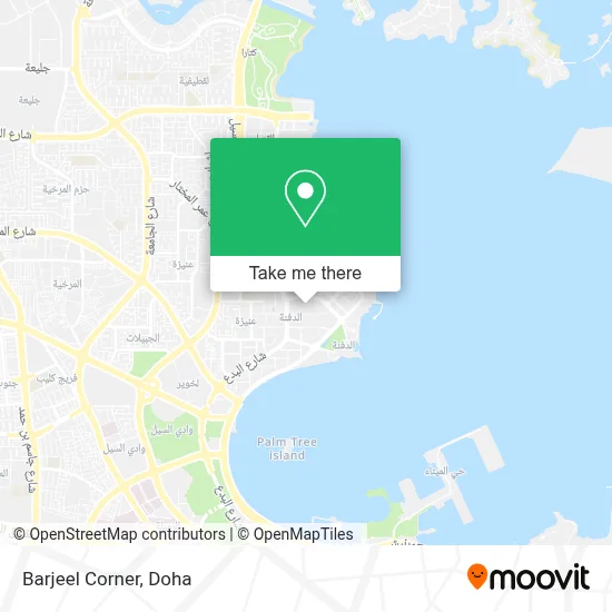 Barjeel Corner map
