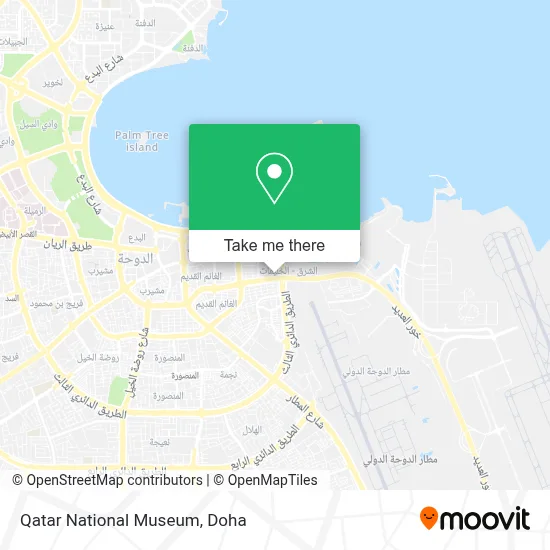 Qatar National Museum map